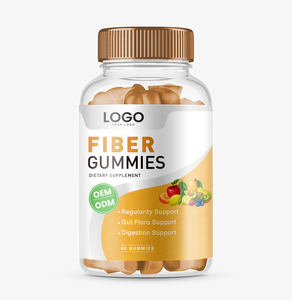 Gomitas de Fibra OEM para la Salud Digestiva de Adultos, Gomitas para el Apoyo de la Flora Intestinal con Espirulina, Chlorella y Fibra Prebiótica - Product Image 1
