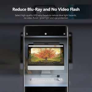 USB Stepless Dimming LED Laptop Monitor <b>Light</b> Bar for Bedroom Use Electric Powered Aluminum Construction - Product Image 5