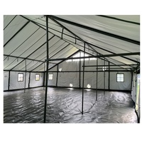 Meilleur chapiteau grand camp de base et hiver isolé avec tente de conférence pour l'extérieur sauvage