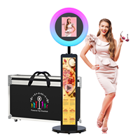 Photomaton pour iPad avec écran LCD et fonction selfie automatique pour les fournitures de fête de mariage, fabriqué en Chine