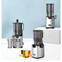 BK03 grande bouche en acier inoxydable Portable pur petite canne à sucre presse-agrumes robuste Jucer Machine lente fruits presse-agrumes