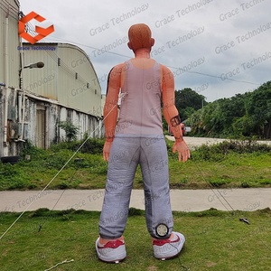 Mascota Inflable Realista de la Celebridad Eminem, Rapero de Hip-Hop, para Exhibición en Exteriores - Product Image 4