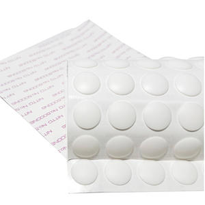 Guarnizione in Silicone Personalizzata per Computer Portatile Bianca Nera Rotonda 10*3.0mm Adesiva Antiscivolo Piedini in Gomma Siliconica - Product Image 5