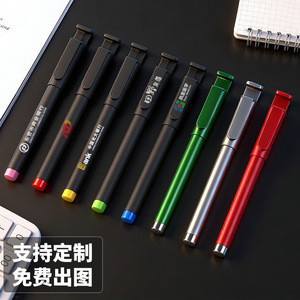 Corporate Creative Promotional Pen <b>Plastic</b> Body Custom Logo Printing Silk Screen Wholesale Office Stationery - Product Image 1