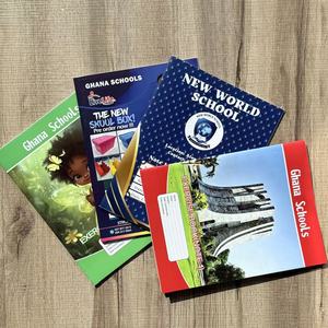 Cuaderno de Ejercicios Personalizado con Diseño de Estrella de Fútbol, Económico, para Promoción Escolar en Ghana, con Forro, Tamaño <span class=keywords><strong>C</strong></span> (18*24CM, 40 Hojas) - Product Image 1