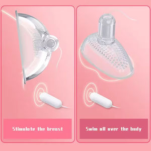 10 velocità capezzolo succhiatore del seno massaggiatore con stimolazione clitoridea vibratore <span class=keywords><strong>e</strong></span> Dildo per le <span class=keywords><strong>donne</strong></span> G Spot Sex Toy coppie adulte - Product Image 5