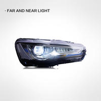 Paar Autoscheinwerfer-Set für Mitsubishi Lancer 2009-2016 Vorderlicht Plug&Play Auto LED-Scheinwerfersystem