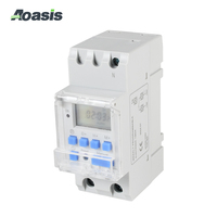 AOASIS THC30A 220V 240V AC control de tiempo programable interruptor de temporizador digital electrónico