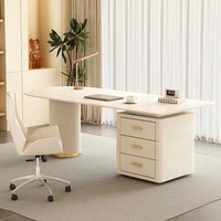 Bureau de style moderne avec rangement pour ordinateur bureau salon de maison salle à manger salon de beauté bureau de consultation