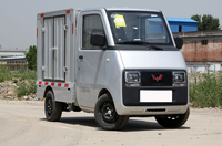 Prix d'usine Wuling E10 3.68K Mini fourgonnette utilitaire électrique, véhicule de livraison urbaine homologué pour plaque verte
