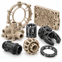 Fabrication de pièces de précision sur mesure par usinage CNC PEEK, fraisage et tournage 3, 4 et 5 axes