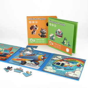 Rompecabezas de libro magnético educativo Diferentes temas Juego magnético educativo temprano Rompecabezas magnéticos - Product Image 5
