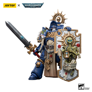 JOYTOY Warhammer 40k Primaris Capitán con Escudo Relicario y Espada de Poder, Figura de Acción Coleccionable 1/18, Modelo Oficialmente Licenciado - Product Image 4