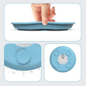 All'ingrosso per uso alimentare 304 in <span class=keywords><strong>acciaio</strong></span> inox piastra di alimentazione del bambino con ventosa in Silicone forte per bambini in <span class=keywords><strong>acciaio</strong></span> inox piatto da pranzo - Product Image 3