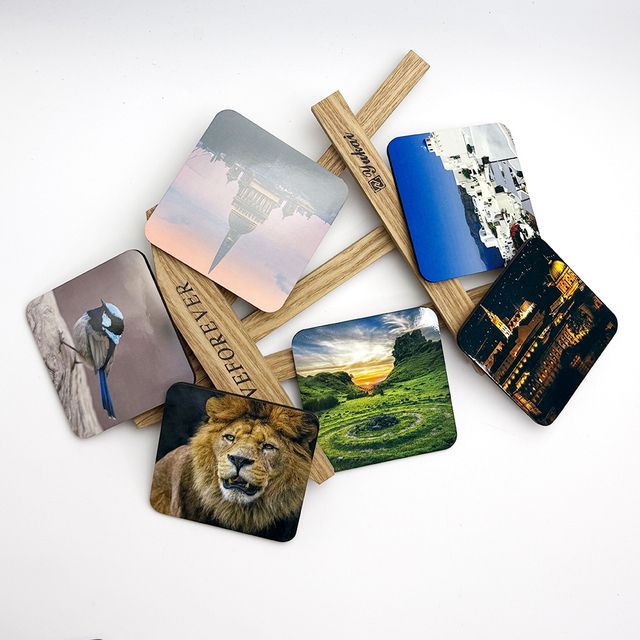 Bestseller Pair Tea Coffee Ceremony Sustainable Home High-Definition Color Printing Blanks Mdf Shape Sublimation Coaster