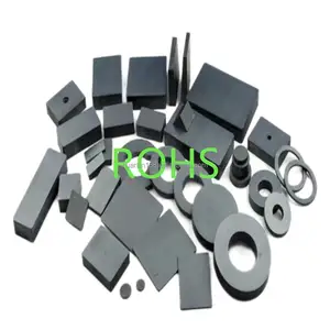 Überlegene Qualität Großhandelspreis Ferritmagnet F40X25X10 F50X30X10 Y40 Y45 Y35 Keramik Ferritmagnetleiste Ringblock Band