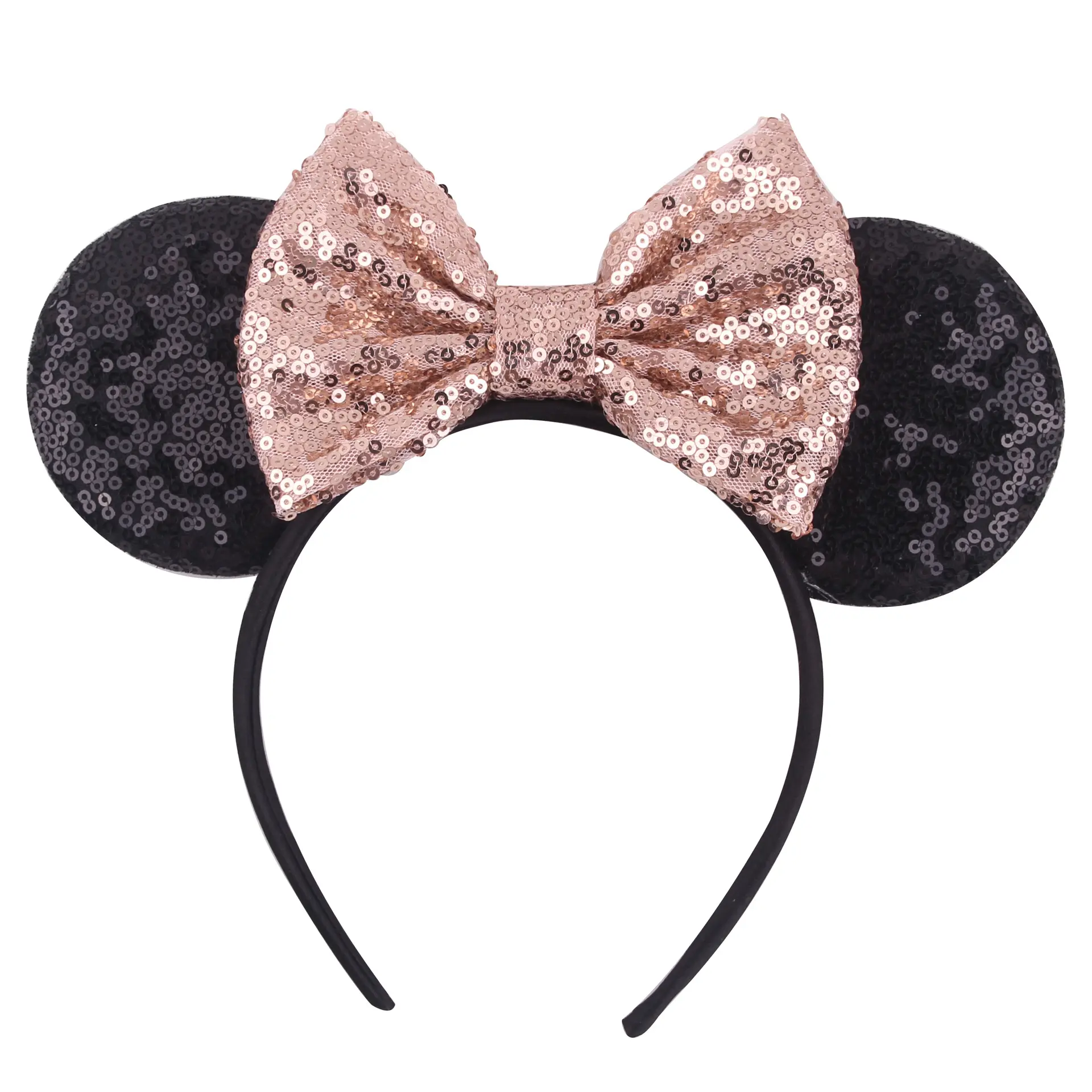 Kids Donuts Hairband For Girls Bows Big Flip Sequins Ears Kids Hair Accessories Headband