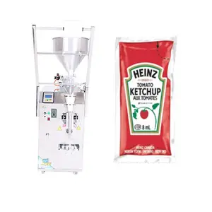 Ketchup Tomaat Pasta Jam Pindakaas Viskeuze Objecten Verpakking Machine