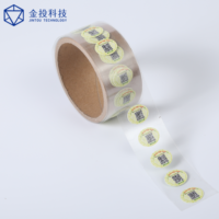 Disponibili Etichette/Adesivi RFID/NFC ISO 14443A e ISO 15693 Dry Inlay/Wet Inlay, Forma Quadrata, Rotonda, Rettangolare da JINTOU