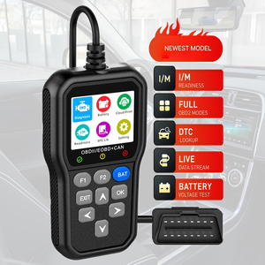Escáner OBD2 con Biblioteca de Búsqueda DTC, Herramienta Profesional de Diagnóstico Automotriz, Inalámbrico Universal, Lectura e Interpretación de Códigos por 1 Año - Product Image 1
