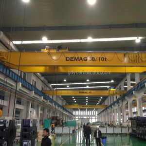 Gecertificeerde Standaard 50ton Kraan Machine Zware Elektrische Brug Kraan Bouwgereedschap En Uitrusting - Product Image 3