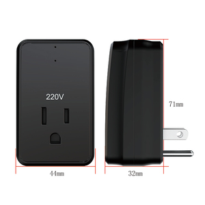 Protector de Sobretensión Todo en Uno 220V, Energía de Sobretensión 125J, Retardo de 3 Minutos para Protección de Refrigeradores, <span class=keywords><strong>TV</strong></span> y Aire Acondicionado en Panamá y Sudamérica - Product Image 3