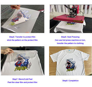 Corée qualité bricolage matériel PU HTV vinyle imprimable transfert de chaleur vinyle pour Parent enfant vêtements - Product Image 6