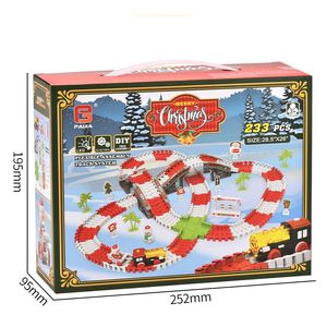 <span class=keywords><strong>Train</strong></span> de Noël éducatif polyvalent Voiture jouet Nouvelle voiture de piste d'aventure <span class=keywords><strong>pour</strong></span> les jouets à sous des petits garçons - Product Image 5