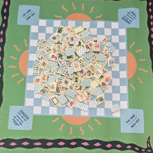 En stock: Fichas de Mahjong de viaje de lujo modernas de acrílico y melamina, edición Miss Out of Office, 160 fichas, logotipo personalizado, para 4 jugadores, lujo moderno. - Product Image 4