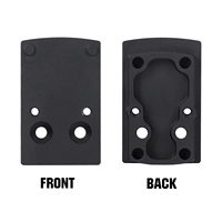 Plaque adaptatrice Ohhunt 7075 Series RMSC vers R&R Red Dot pour rails de montage RMSC, compatible avec les viseurs 407C/507C
