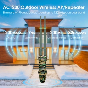 Wavlink WL-WN570HA2-GW Antenas Omnidireccionales de 7dBi Punto de Acceso Exterior WiFi5 <span class=keywords><strong>AC1200</strong></span> Extensor <span class=keywords><strong>WiFi</strong></span> de Largo Alcance - Product Image 3