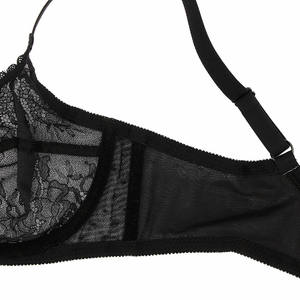 Lingerie Sexy in Pizzo Traspirante e Morbido, Tessuto <span class=keywords><strong>a</strong></span> Rete, Intimo Femminile Disponibile in Taglie Grandi - Product Image 2