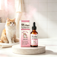 Gouttes aromatisées à la dinde OEM pour soulager les infections à levures, gouttes antiallergiques