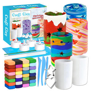 Kit de Manualidades 2026, Regalos para Niños y Adolescentes de 6+ Años, Crea Tus Propias Lámparas de Arcilla, Haz 2 Lámparas de Arcilla para Niñas y Niños - Product Image 1