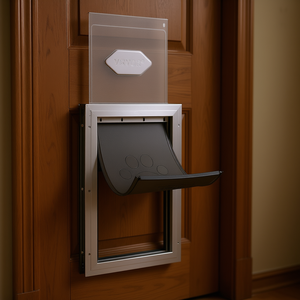 Porte pour animaux de compagnie Vevor, cadre en aluminium, fermeture magnétique, accès pour petits animaux, utilisation en intérieur - Product Image 2