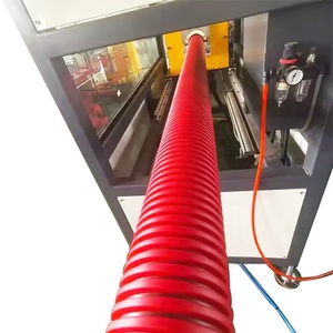 Machine d'extrusion de tuyaux ondulés à double paroi contrôlée par PLC ZhongSu / Ligne de production de tuyaux PE/PP/PVC pour contacteurs - Product Image 4