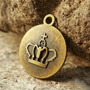Logotipo de metal fundido a presión de aleación de zinc para overoles y trajes, etiquetas de ropa de diseño personalizado de metal para trajes de una pieza - Product Image 2