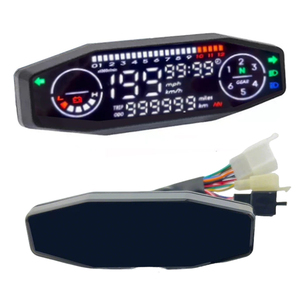 Nuevo Velocímetro LCD HD Universal para Motocicleta, Tacómetro, Odómetro para Motos de 12V - Product Image 1