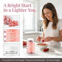 Gummies Brûle-Graisse Garcinia Cambogia d'Extrait Pur en Marque Blanche OEM pour un Ventre Plat