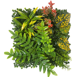 Nhà Máy Bán buôn ngoài trời nhà khách sạn xanh mềm nhựa treo tường artificia cỏ trang trí để bán - Product Image 2