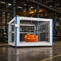 Printer 3D Industri Kecepatan Tinggi dengan Cangkang Logam Lembaran Besar Garansi 1 Tahun