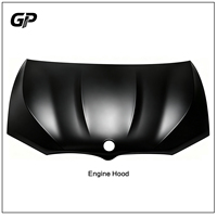 Kit de carrosserie de conversion Sharp Facelift, pare-chocs PP, calandre, phares, capot pour BMW F10 F18, mise à niveau vers le style G30 G38 M5