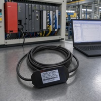 Cable Adaptador USB a RS422 USB-QC30R2 para Comunicación PLC, Automatización Industrial