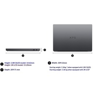 Portátil Dell XPS14-14260-1885TB Nuevo, Diseño Gráfico/Edición de Video/Programación/Codificación, PC Empresarial de Alta Calidad