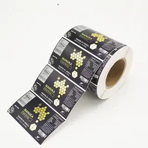 Custom Food Label Stickers Adhesive Sticker Labels For Food Packaging