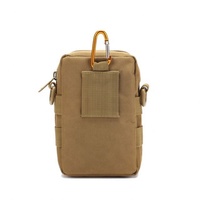 Ceinture extérieure avec matériau balistique imperméable 600D Molle vide patrouille utilitaire pochette tactique fermeture à glissière