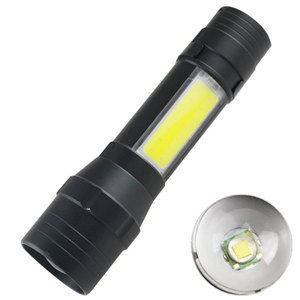 <span class=keywords><strong>Mini</strong></span> Xách Tay Có Thể Sạc Lại Nhôm LED Đèn Pin Ngoài Trời Cắm Trại COB Làm Việc Ánh Sáng Clip-On Đèn Pin - Product Image 2