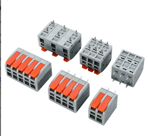 แผงวงจร <span class=keywords><strong>PCB</strong></span> แผ่นเจาะรูสำหรับขั้วต่อสายไฟแบบเชื่อมต่อเร็ว UTJ7P 1P-5P - Product Image 6