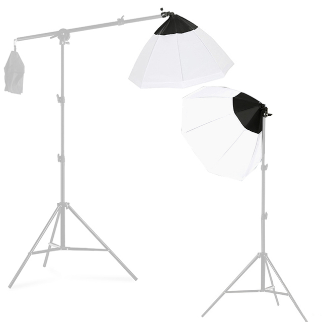 Octagon Photography Soft Box 70cm Single Head Umbrella Box Softbox Photo Studio Accessory for Bulb Light