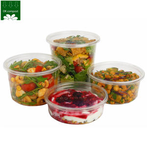 Service OEM 100% PLA biodégradable Deli 1-32oz gobelets en plastique - Product Image 1